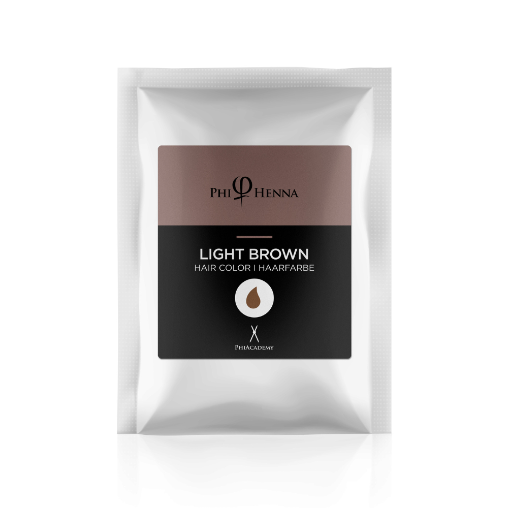 PhiHenna Light Brown Brow Kit