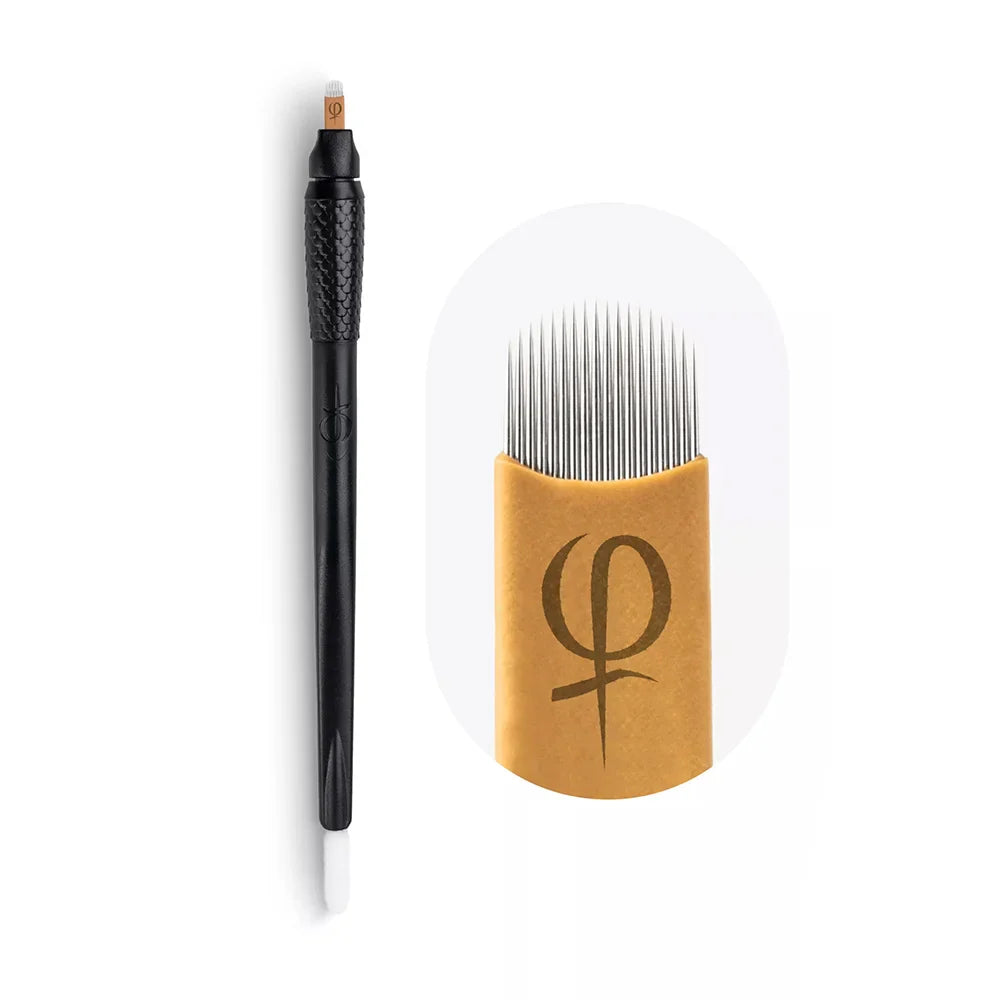 PhiBlade Disposable Tool 18 U Ecc 0.18 - Precision Pen for Microblading (10pcs Box)