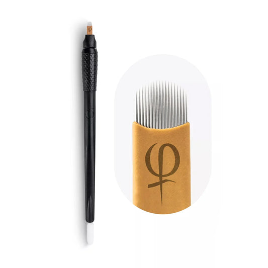 PhiBlade Disposable Tool 18 U Ecc 0.18 - Precision Pen for Microblading (10pcs Box)