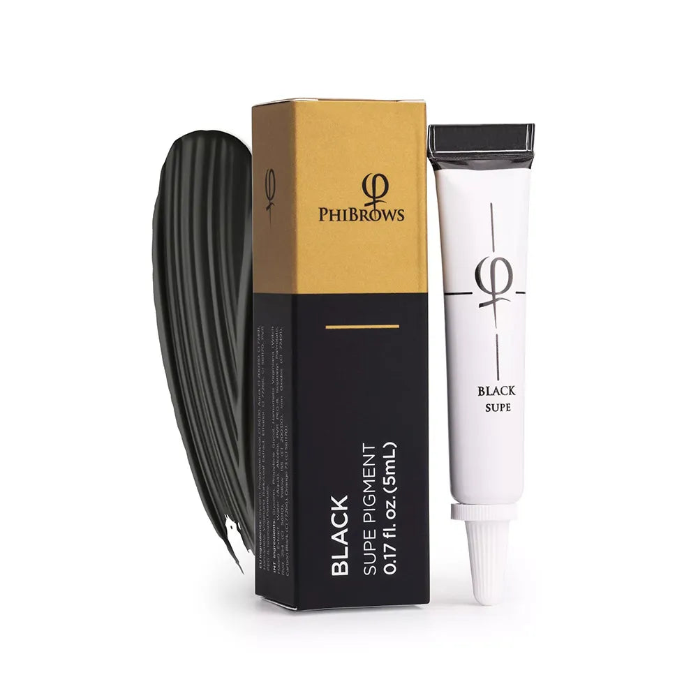 PhiBrows Black SUPE Pigment for Microblading