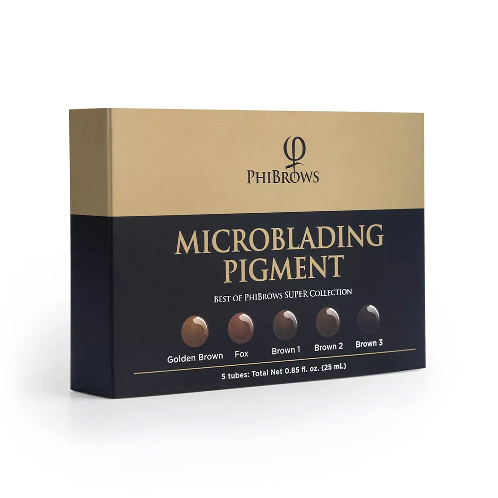 PhiBrows SUPER Microblading Pigment Collection Set