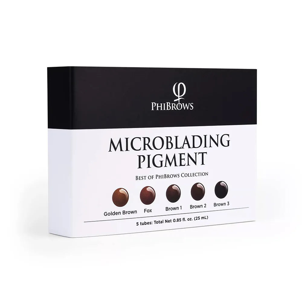 PhiBrows SUPER Microblading Pigment Collection Set