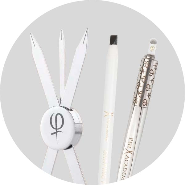 Phi tools for microblading treatment