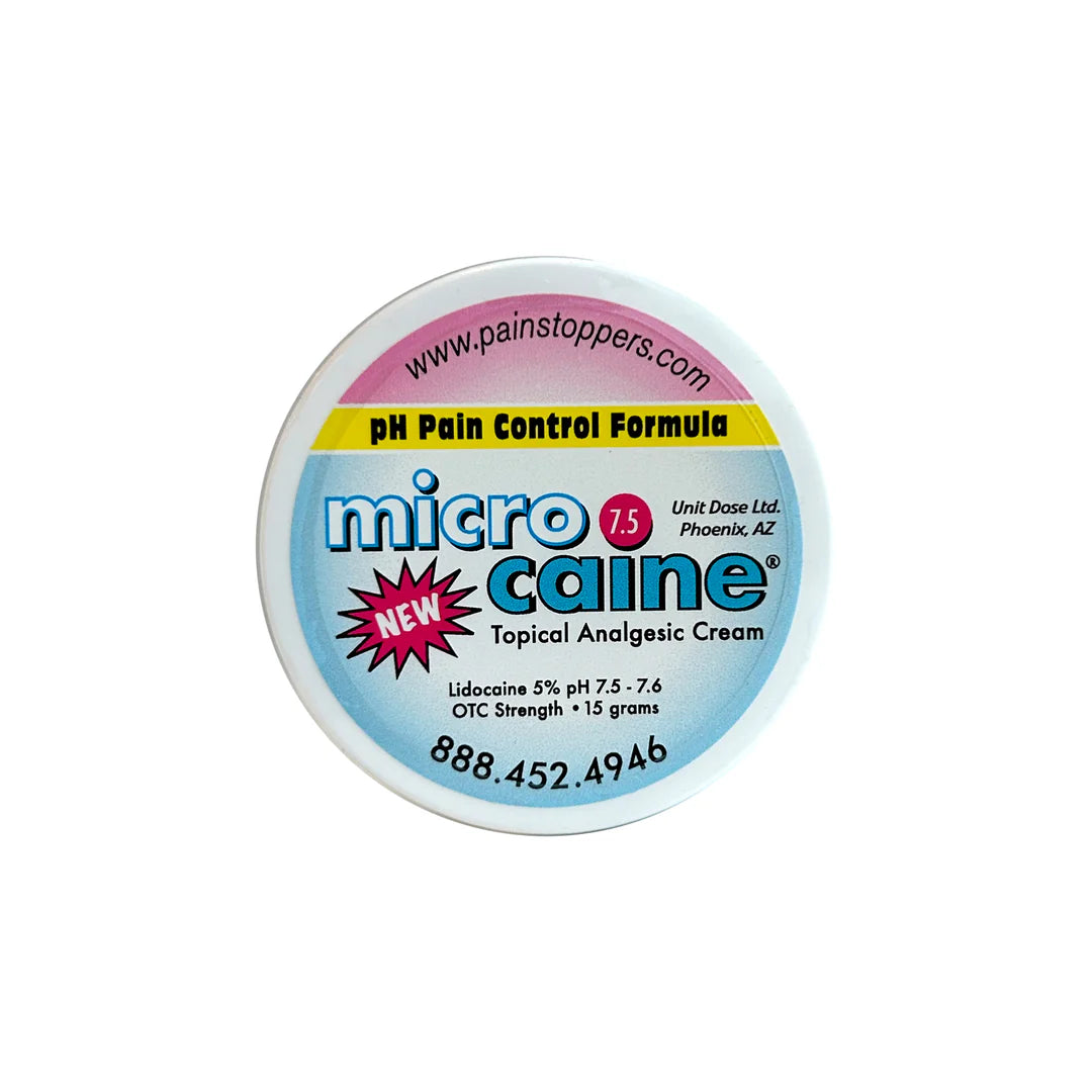 Microcaine pH Safe Numbing Cream by PainStoppers