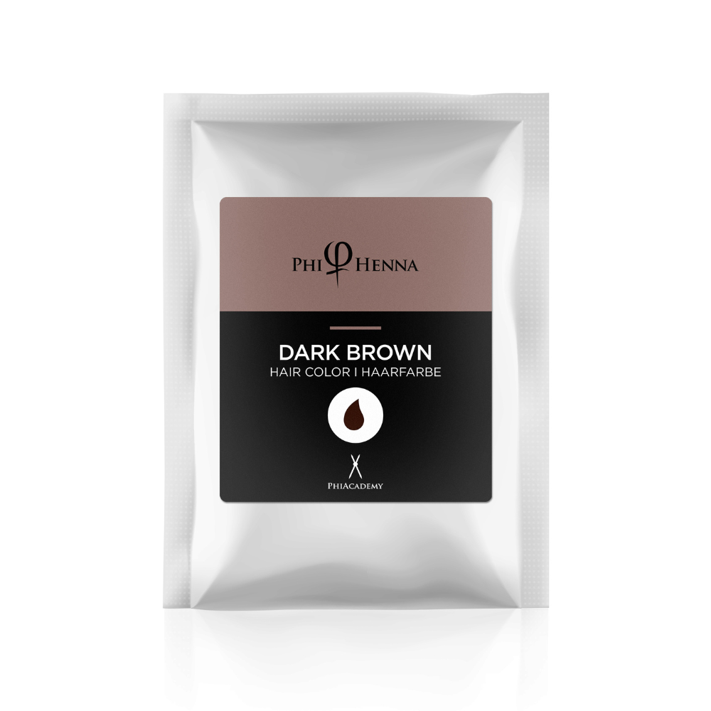 PhiHenna Dark Brown Brow Kit