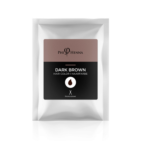 PhiHenna Dark Brown Brow Kit