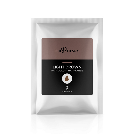 PhiHenna Light Brown Brow Kit