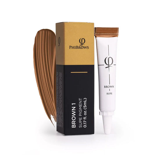 PhiBrows Brown 1 SUPE Pigment for Microblading