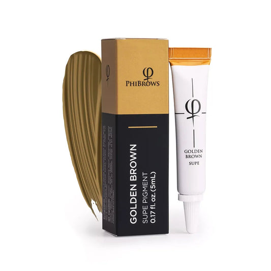 PhiBrows Golden Brown SUPE Pigment for Microblading