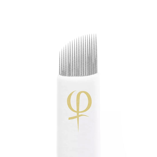 PhiBrows Grand Master Blade #18 - Nano Stainless Steel Blades for Microblading (50pcs)