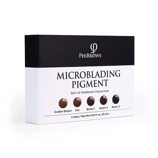 PhiBrows SUPER Microblading Pigment Collection Set
