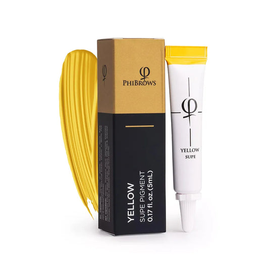PhiBrows Yellow SUPE Pigment for Microblading
