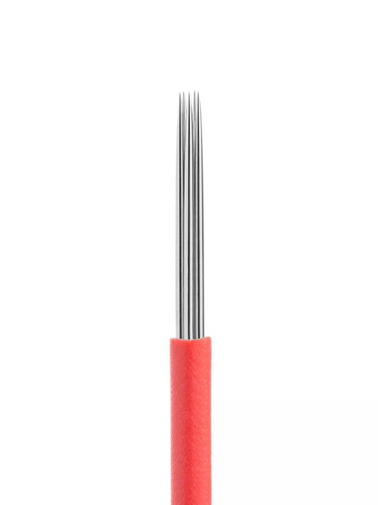 PhiBrows Master Blade 5R - Round Stainless Steel Blades for Microblading (50pcs)